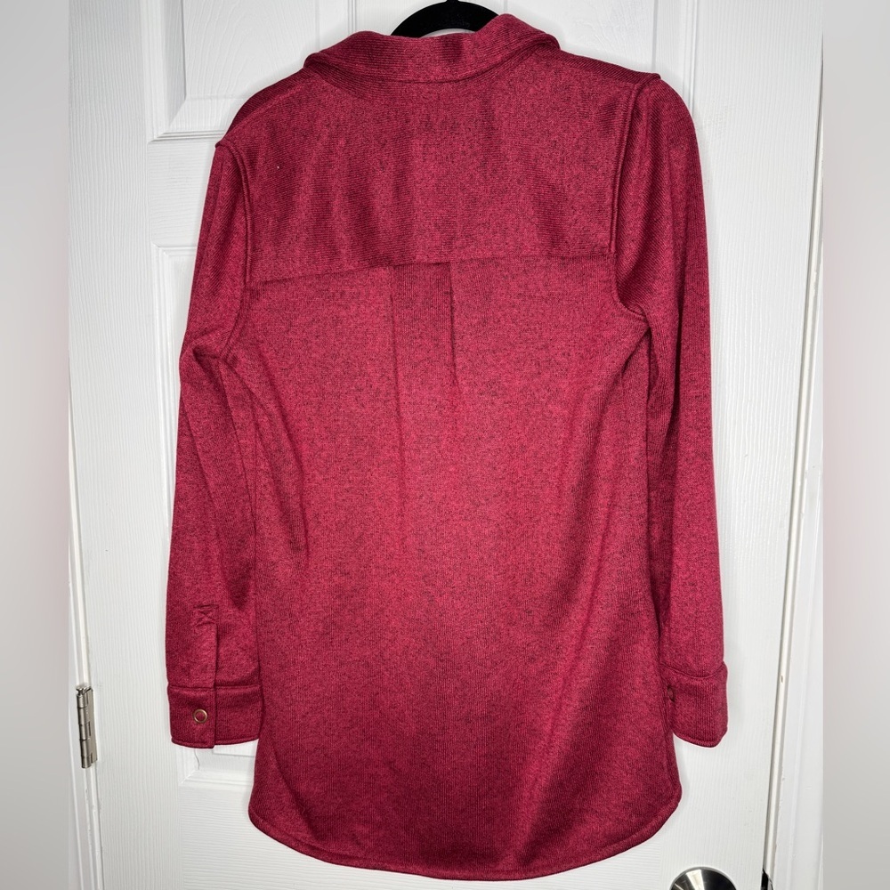 Soft Surroundings Women's Willow Fleece Shacket Shirt‎ Jacket  Size M - Picture 3 of 10